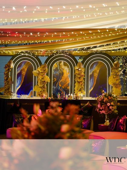 Wedding Decor Company - Wedding Event Design & Decor Chic Sangeet & Cocktail Nights photo 18