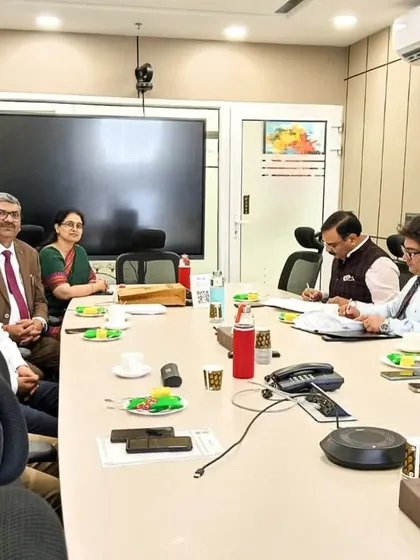 The leadership teams from both organizations in discussion during the MoU signing event, planning the future of our enhanced educational programs.