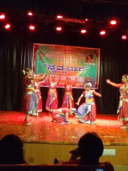 Our students performing at the Nrithyadhare dance festival.