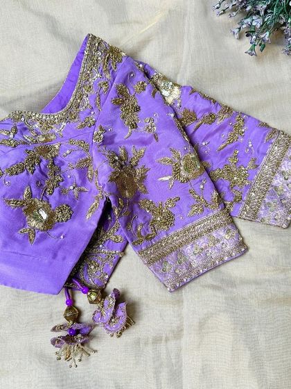 Blouse House by Mahitha Prasad - Custom Blouse Design & Embroidery Design Showcase photo 34