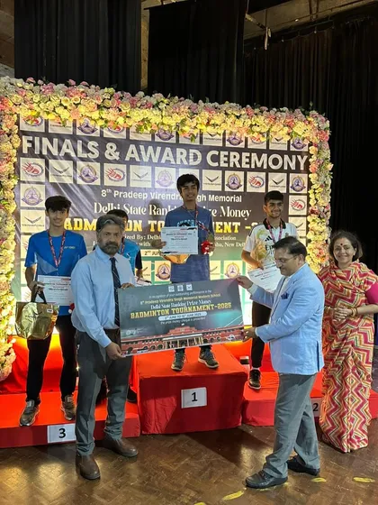 Lakshay Chaudhary taking the top spot on the podium at the Delhi State 2025 tournament. This is the result of discipline, focus, and a relentless desire to win.