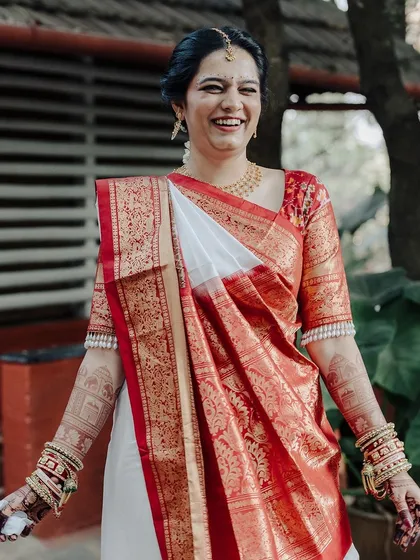 Another shot of the bride's genuine laughter, making for a beautiful and heartwarming photo.