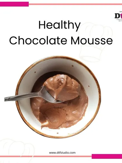 Yes, you can have dessert! This healthy chocolate mousse is a perfect example of how my meal plans include delicious treats so you never feel deprived. It's all about smart, guilt-free choices.