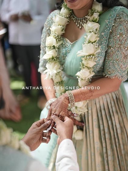 Anthariya by Nidhi Gowda - Custom Bridal & Occasion Wear Reception & Cocktail Ensembles photo 24