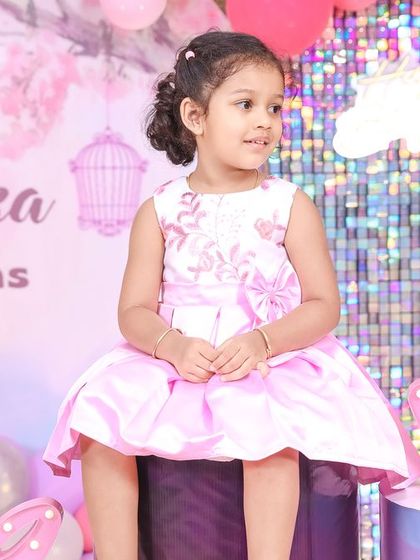 A playful 'Masha and the Bear' themed birthday party, with forest decor, character cutouts, and colorful balloons, perfect for a fun-filled adventure.