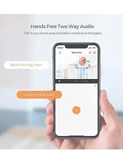Keep an eye on what matters most inside your home. With wireless indoor cameras from brands like EZVIZ and Hikvision, you can use your phone for hands-free two way audio. It's a perfect solution for a baby monitor or just checking in on your family and pets.