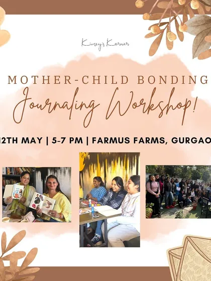 Celebrate Mother's Day with our immersive Creative Journaling Workshop. It's a chance to dive into guided exercises, explore creative mediums, and craft heartfelt gifts for each other.