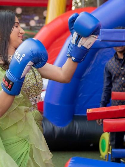 Fun-filled Haldi & Pre-Wedding Carnivals photo 11