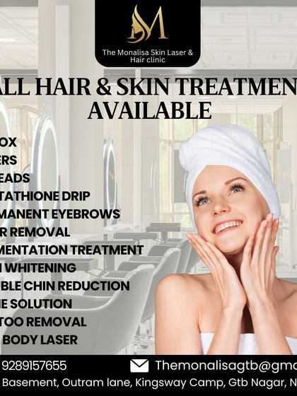 We offer a complete range of hair and skin treatments. Our services include Botox, fillers, threads, glutathione drips, permanent eyebrows, scar removal, skin whitening, and much more.