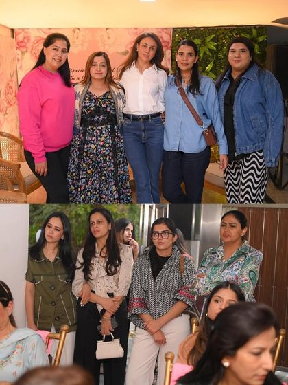 Group photos from the Udana Wellness talk. I was honored to share the stage and connect with other wellness experts and the engaged audience.