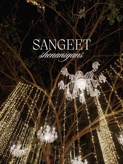 Glamorous Sangeet & Cocktail Nights photo 63