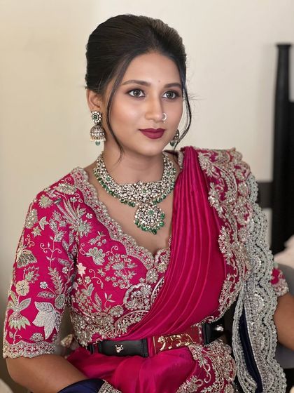 Shwetha Mahadev - Makeup Artistry Training Modern Reception & Sangeet Glam photo 10