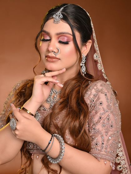Manveen Kaur - Advanced Pro Makeup Course Student Portfolios: Bridal & Glam Looks photo 26