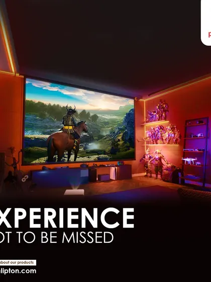 I can help you create a cinematic experience that is not to be missed. This home theater setup uses my automation for lighting and projection, creating an immersive environment with just one touch.