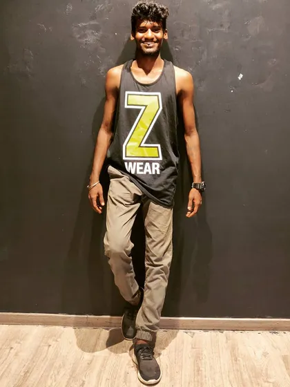 Rocking my official Z-Wear. Being part of the Zumba community is a huge part of my life, and I love bringing that passion and official gear into my dance fitness classes in Bangalore.