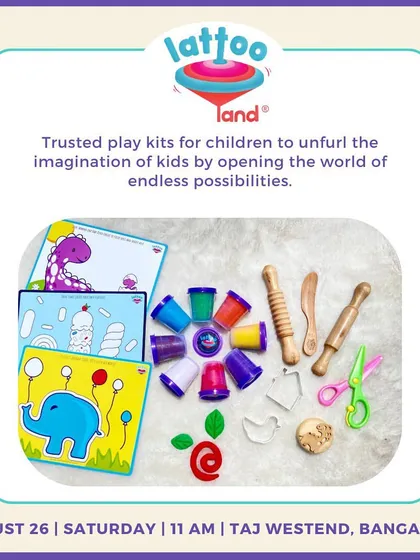 Lattoo Land offers trusted play kits, like this vibrant play-dough set, designed to unleash a child's imagination and open up a world of possibilities.