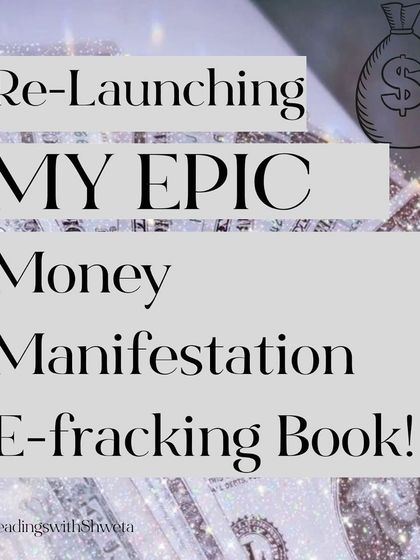 Re-launching my epic money manifestation e-book. I share my journey from hating money to building three steady streams of income. Learn to crack the money mindset and use practical spells to shift your financial energy.