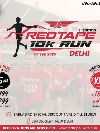 This is the blueprint for mobilization. The official event poster for the RedTape 10K details the race categories, AIMS certification, and early bird registration. I manage the marketing strategy to drive participation and build hype from day one.