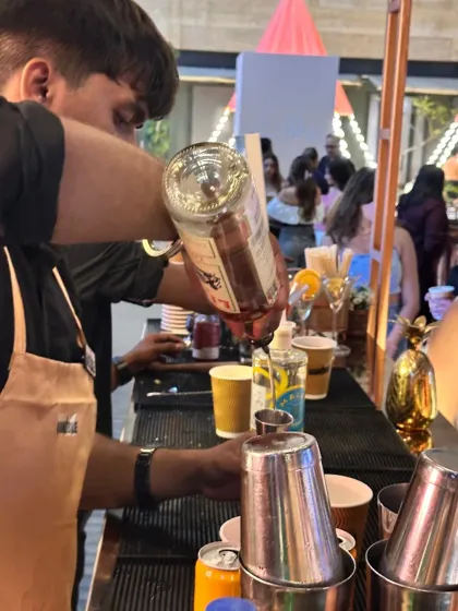 My service scales for any occasion, from a small house party to a large corporate launch like this one for Tira Beauty. My team handles the crowd, ensuring everyone gets a great drink and a great experience.
