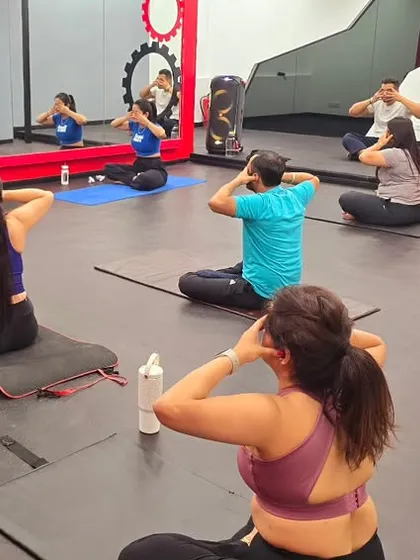 Pranayama is essential for healing the soul. Here, we are practicing a breathing technique to calm the mind and energize the body.