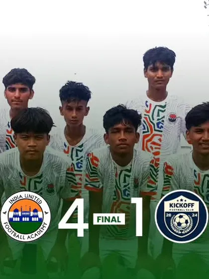 A solid 4-1 victory for our U19 team against KickOff Football Academy. We respect our opponents and raise the game together.