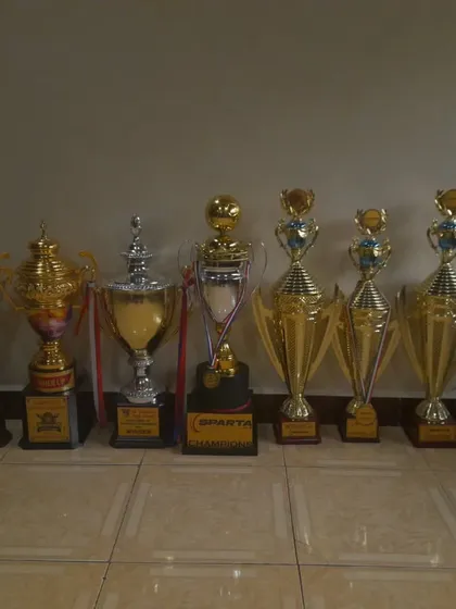 Just a fraction of our trophy cabinet. Each one tells a story of sweat, strategy, and success.