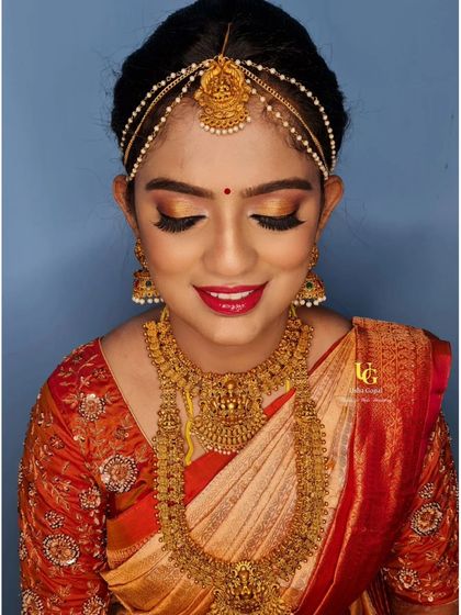 Usha Gopal - Bridal Makeup & Hair Signature South Indian Muhurtham Looks photo 9