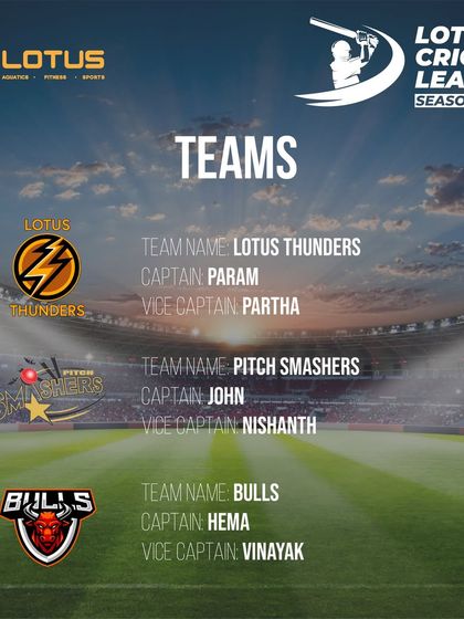 Lotus Sports and Fitness - Group Fitness Classes Lotus Cricket League photo 24