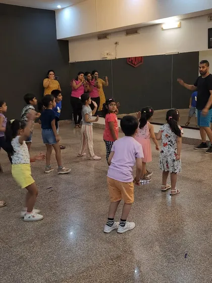 A class in full swing, celebrating the joy of dance together on International Dance Day.