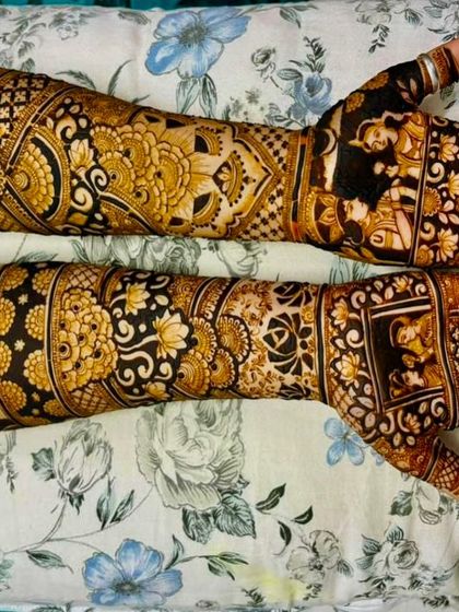 Dinesh Mehandi Arts - Bridal & Wedding Mehendi Rajasthani & Traditional Finery photo 12