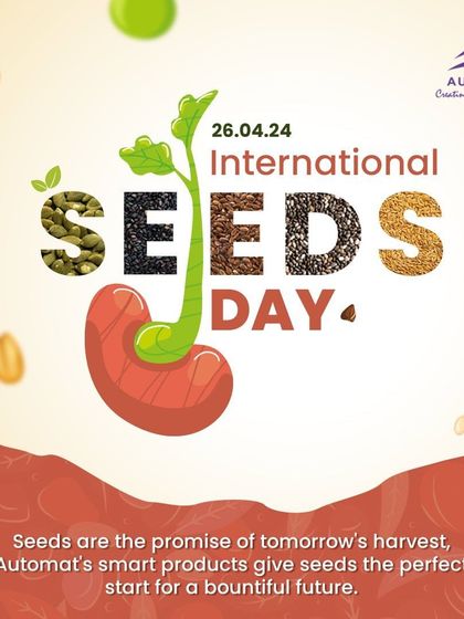 On International Seeds Day, we celebrate the promise of tomorrow's harvest. Our smart sprinklers give seeds the perfect start, ensuring a healthy foundation for a bountiful future.