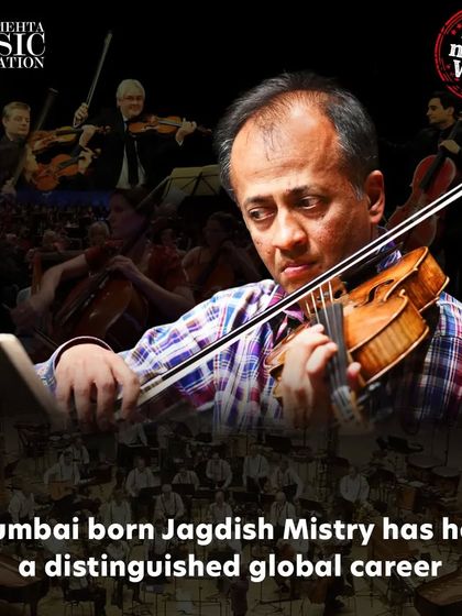 Mumbai-born violinist Jagdish Mistry has had a distinguished global career, performing with renowned orchestras and working with outstanding composers. He is a proud alumnus of the Yehudi Menuhin School.