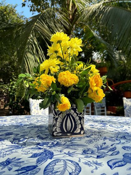 Vibrant Haldi & Mehendi Functions photo 74