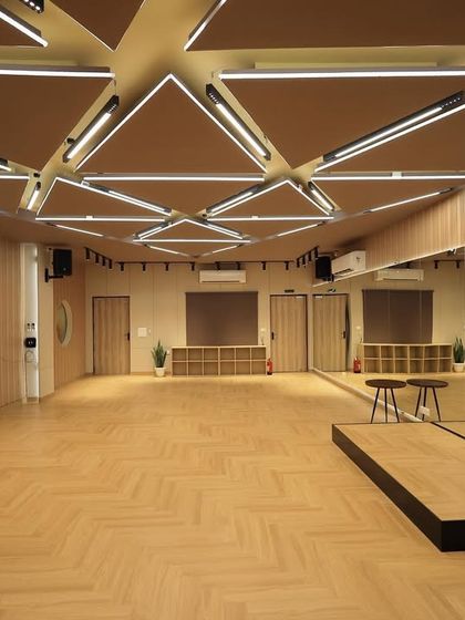 Welcome to our new home, the YellowStripe Dance Complex in New Delhi. This state-of-the-art studio is where we bring our creative visions to life.
