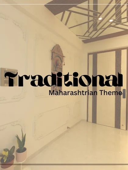 An introduction to our elegantly designed Traditional Maharashtrian Theme project, presented in serene, neutral tones.