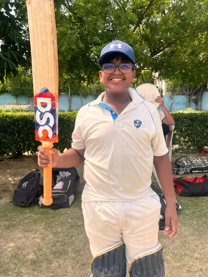 This is what happens when hard work meets belief. Young Abhijay hit 31 runs in the final over to win the match, finishing with an unbelievable 151 not out. This is the result-oriented mindset we build at the academy.