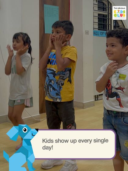 One of the "regrets" of opening the club? The kids show up full of energy every single day, and we love it.