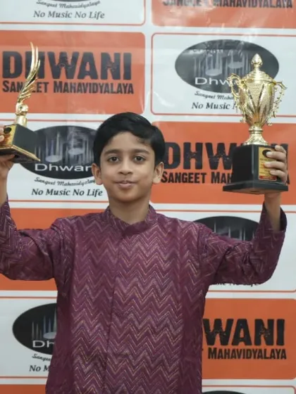 Double the awards, double the pride. This student's success is a testament to the hard work and consistent practice we encourage in our wellness programs for achieving holistic health goals.