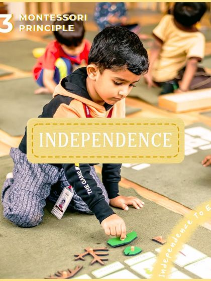 Kinfolk Montessori - Montessori Early Education Program Hands-On Montessori Activities photo 6