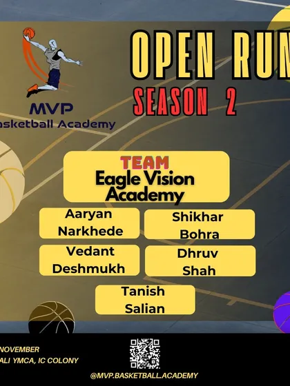 Welcoming Eagle Vision Academy to the Open Run tournament.