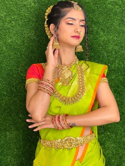 Shwetha Singh - Professional Makeup Services South Indian Bridal Makeup photo 15