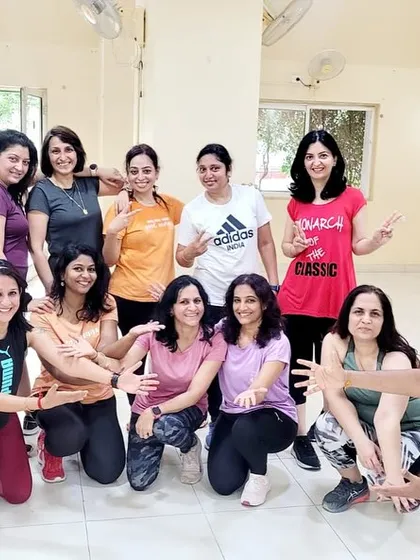 Posing with the awesome group from the community pop up class. Their love for dance and music was truly inspiring.