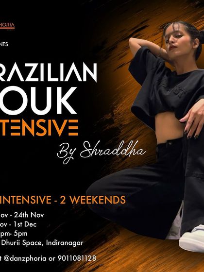 Presenting our Brazilian Zouk Intensive. After a fun October edition, we are bringing it back for those who want to step into the world of this beautiful partner dance.