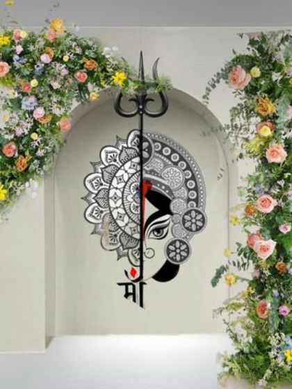 A digital mock-up helps us communicate our vision. This concept art for the 'Mitakshi' theme shows the client exactly how we plan to translate their idea into a beautiful reality.