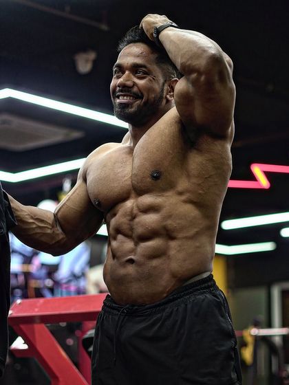 A happy moment during a photoshoot. It's important to enjoy the journey and the results of your hard work.