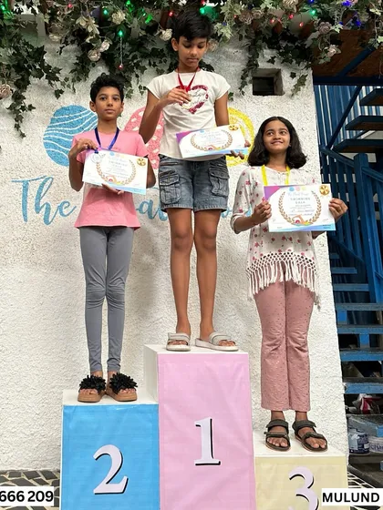 Another group of talented swimmers on the podium. Our gala celebrates participation and sportsmanship at every level.