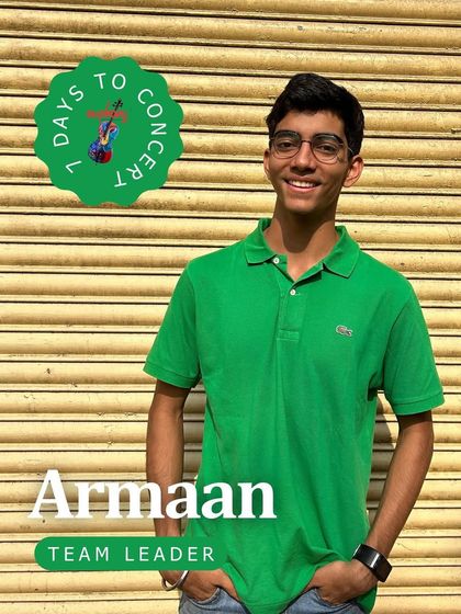 Meet Armaan, a Grade 7 pianist and Team Leader. He is a skilled musician who showcases proficiency in technique, expression, and musical interpretation.