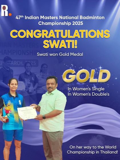 We celebrate every victory, big or small. This image showcases one of our talented players who has achieved success through dedication and training at our academy. Their win is a proud moment for the entire Rackonnect community and inspires us all to keep pushing our limits.