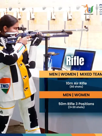 A look at the rifle discipline, a core component of our training program. We prepare athletes for both 10m Air Rifle and 50m Rifle 3 Positions events, adhering to international standards.