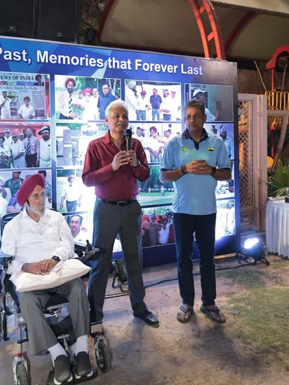 Celebrating 90 glorious years of our founder, Shri Gurcharan Singh ji. The event was a confluence of generations, with cricketing legends and our current players coming together to honor a man who has shaped Indian cricket.